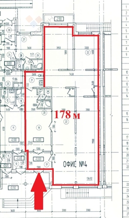 
   Сдам помещение свободного назначения, 178 м², Марины Цветаевой ул, 17к2

. Фото 4.