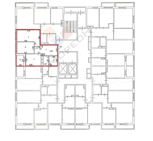 
   Продам 2-комнатную, 53.1 м², 40-летия Победы ул, 139

. Фото 12.