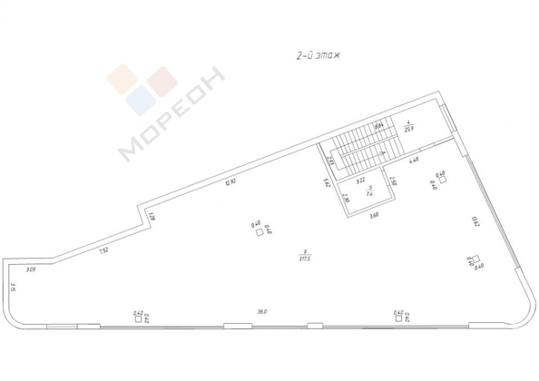 
   Сдам помещение свободного назначения, 500 м², Мачуги В.Н. ул, 49

. Фото 15.