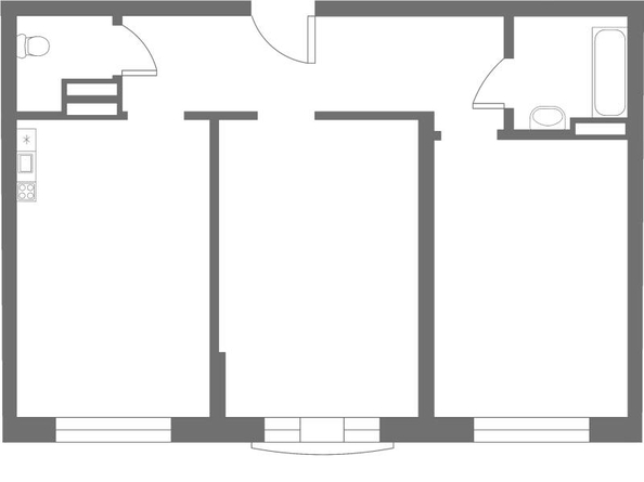 
   Продам 2-комнатную, 53.92 м², Краснодонская ул, 46

. Фото 30.