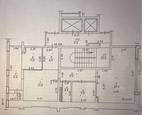 
   Продам 2-комнатную, 91 м², Шевченко ул, 65

. Фото 27.