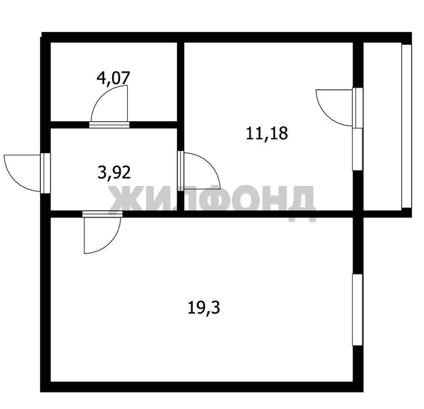 
   Продам 1-комнатную, 38.5 м², Вологодская ул, 8

. Фото 20.