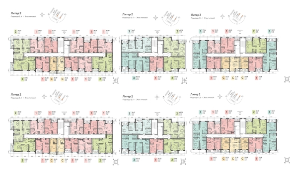 
   Продам 3-комнатную, 77.56 м², Кудухова Б.С. ул, 1 к1

. Фото 1.