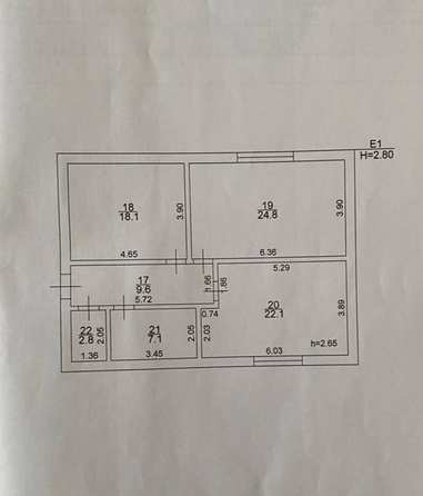 
   Продам 3-комнатную, 84.7 м², Виноградная ул, 110

. Фото 16.