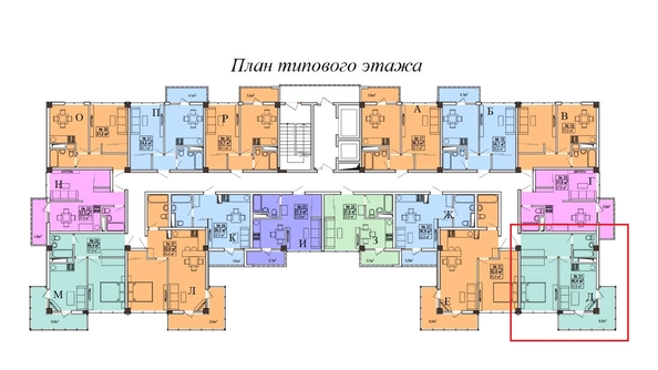 
   Продам 1-комнатную, 46 м², Амбровая ул, 10

. Фото 7.