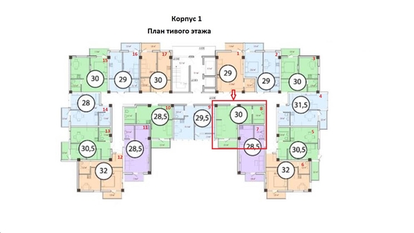 
   Продам 1-комнатную квартира, 30 м², Российская ул, 17

. Фото 10.