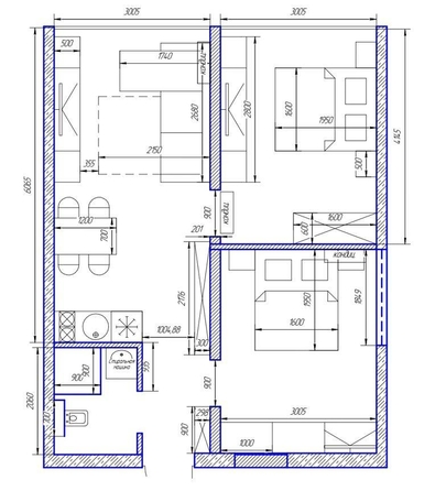 
   Продам 2-комнатную, 47.4 м², Депутатская ул, 10Б/1

. Фото 12.