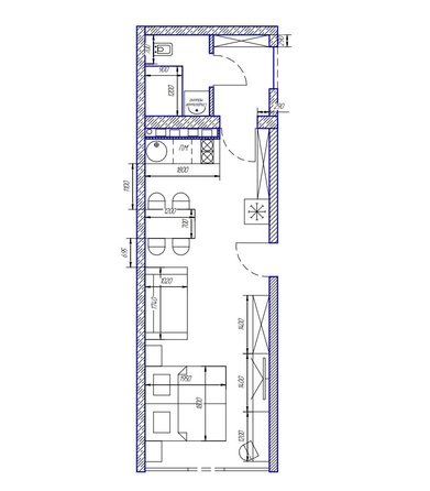 
   Продам 1-комнатную, 30 м², Депутатская ул, 10Б/1

. Фото 18.