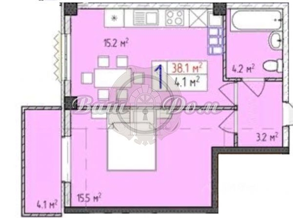 
   Продам 1-комнатную, 41.3 м², Верхняя ул, 13/2

. Фото 14.