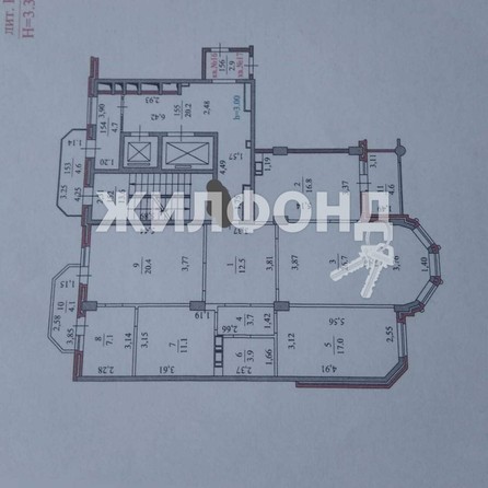 
   Продам 3-комнатную, 119.2 м², Октябрьская ул, 74

. Фото 13.