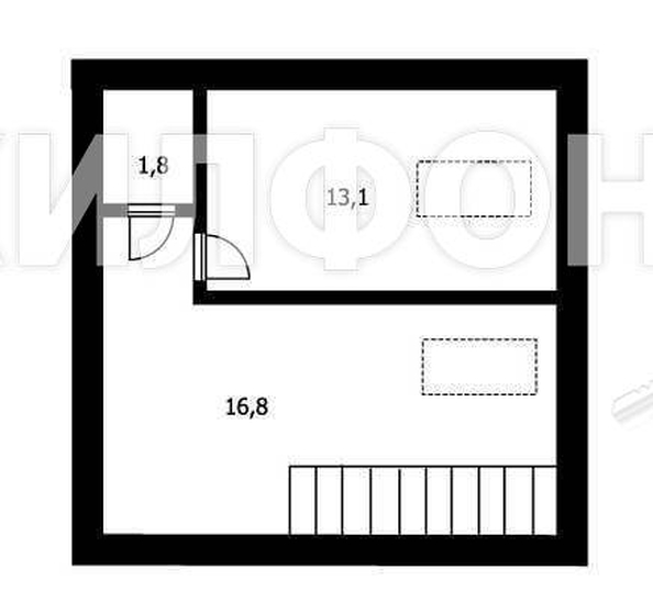 
   Продам 3-комнатную, 67.4 м², Прокофьева С.С. ул, 27

. Фото 22.