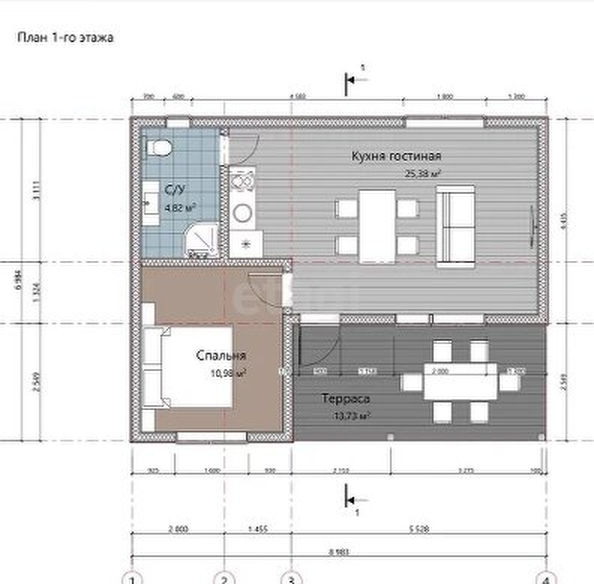 
   Продам таунхаус, 120 м², Краснодар

. Фото 23.