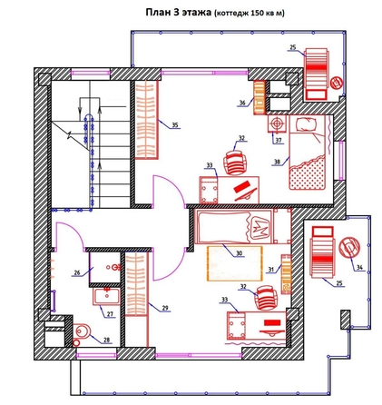 
   Продам дом, 159.5 м², Сочи

. Фото 11.