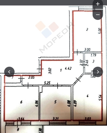 
   Продам 3-комнатную, 80 м², Героя Яцкова И.В. ул, 12

. Фото 12.