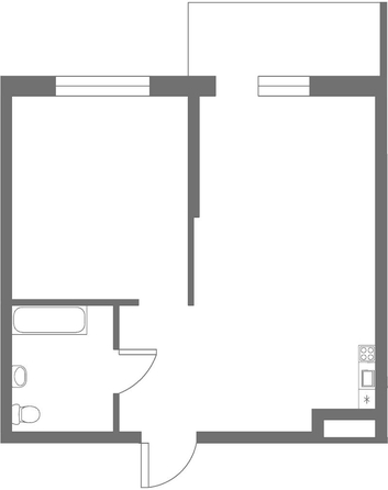 
   Продам 1-комнатную, 39.7 м², Искры ул, 66/10

. Фото 2.