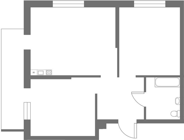 
   Продам 2-комнатную, 51.5 м², Искры ул, 66/10

. Фото 47.