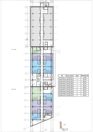 
   Продам 1-комнатную, 66.74 м², Хризантем ул, 10/2

. Фото 3.