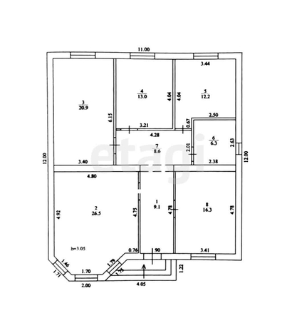 
   Продам дом, 112.9 м², Краснодар

. Фото 24.