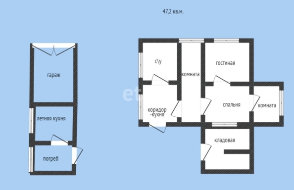 
   Продам дом, 47.2 м², Краснодар

. Фото 1.