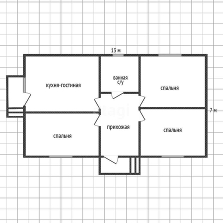 
   Продам дом, 90 м², Краснодар

. Фото 1.