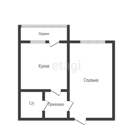 
   Продам 1-комнатную, 24.9 м², Тургенева ул, 33/3  15

. Фото 9.