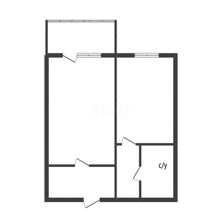 
   Продам 1-комнатную, 36.6 м², Любимово мкр, 18

. Фото 4.