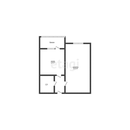 
   Продам 1-комнатную, 46 м², Березанская ул, 89

. Фото 15.