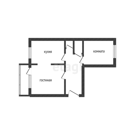 
   Продам 2-комнатную, 61.4 м², Харьковская ул, 77/1

. Фото 20.