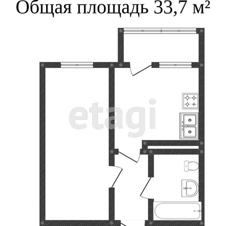 
   Продам 1-комнатную, 36.2 м², Московская ул, 118/1

. Фото 9.