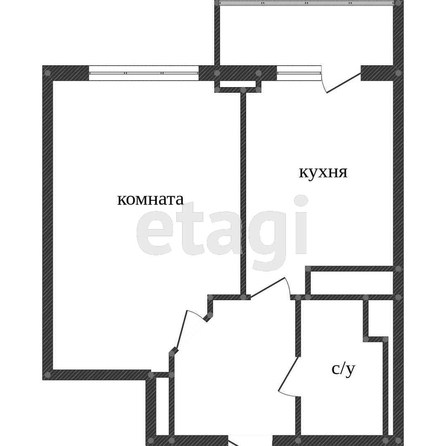 
   Продам 1-комнатную, 47.9 м², Дальний (Знаменский тер. ДНТ) проезд, 9/1

. Фото 28.