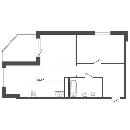 
   Продам 2-комнатную, 52.1 м², Адмиралтейский б-р, 3/1

. Фото 1.