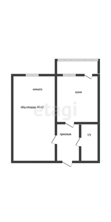 
   Продам 1-комнатную, 40 м², Кирилла Россинского ул, 69

. Фото 20.