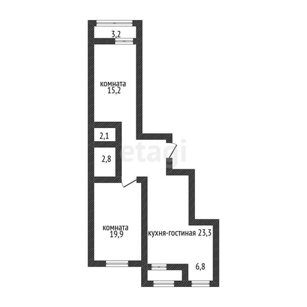 
   Продам 2-комнатную, 74.5 м², Командорская ул, 5/2

. Фото 30.