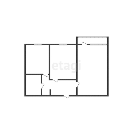 
   Продам 2-комнатную, 49.9 м², Краевая ул, 1

. Фото 7.