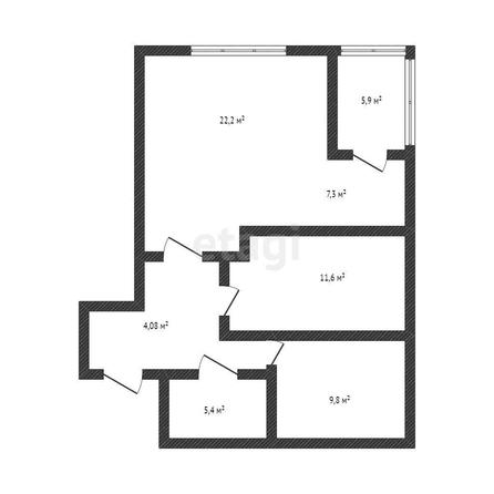 
   Продам 3-комнатную, 66.9 м², Командорская ул, 6/1

. Фото 14.