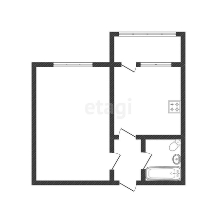 
   Продам 1-комнатную, 37.9 м², Черкасская ул, 60/1

. Фото 13.