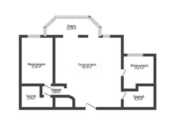 
   Продам 3-комнатную, 125.8 м², Кубанская Набережная ул, 37

. Фото 1.