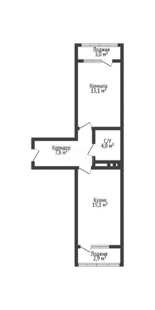 
   Продам 3-комнатную, 40 м², Скандинавская ул, 1/11

. Фото 1.