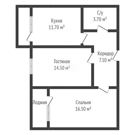 
   Продам 2-комнатную, 53.2 м², Дубравная ул, 1

. Фото 1.