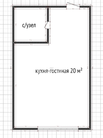 
   Продам студию, 23.9 м², Заполярная ул, 37/1

. Фото 1.