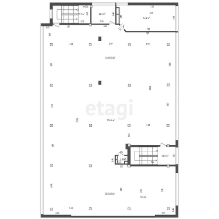 
   Сдам офис, 581 м², Восточно-Кругликовская ул, 18

. Фото 15.