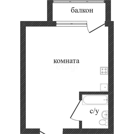 
   Продам студию, 27.5 м², Ural (Урал)

. Фото 1.