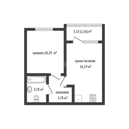 
   Продам 1-комнатную, 35.6 м², Ural (Урал)

. Фото 1.