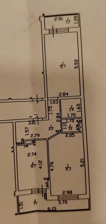 
   Продам 2-комнатную, 54.1 м², Евгении Жигуленко ул, 13к1

. Фото 20.