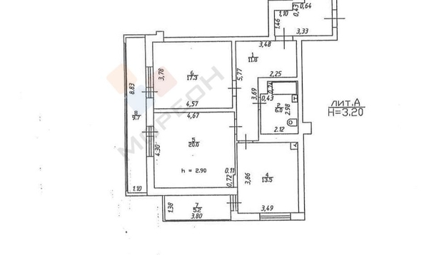 
   Продам 2-комнатную, 68.6 м², Дальняя ул, 9к2

. Фото 16.