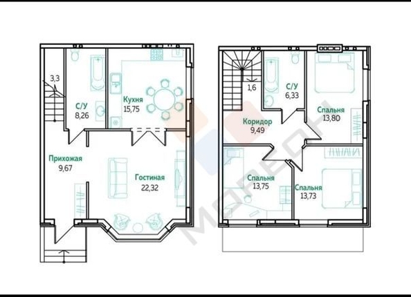 
   Продам дом, 121.7 м², Краснодар

. Фото 20.