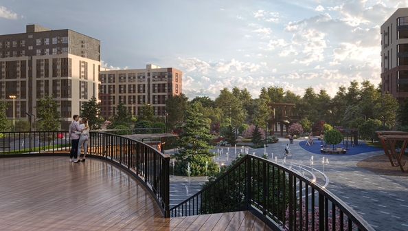 
  Продается 3-комн. квартира 77.03 м², в ЖК Зеленая территория, литера 1.3. Фото 29.