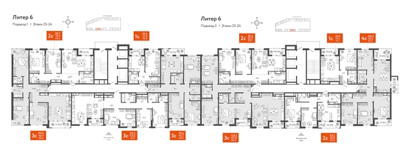 
   Продам 3-комнатную, 97.65 м², Колхозная ул, 5/2 к3

. Фото 1.