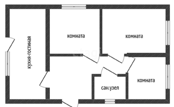 
   Продам дом, 134 м², Краснодар

. Фото 1.