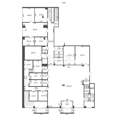 
   Сдам офис, 1350 м², Красноармейская ул, 43

. Фото 11.